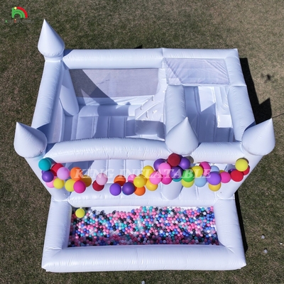 13x13x10ฟุต โรงแรมพาณิชย์สีขาว โรงแรมกระโดดใหญ่ โรงแรมกระโดดกระโดดสําหรับเด็ก ผู้ใหญ่