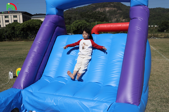 Outdoor Commercial Inflatable Bouncer Combo Bounce House Kids Party ปราสาทกระโดดด้วยบอลสไลด์