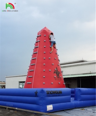 ยอดนิยมในกลางแจ้ง โทรศัพท์มือถือ สนุกสนานอากาศ การท้าทายเกมส์ Inflatable Climbing Tower Rock Climbing Wall for Kids Indoor