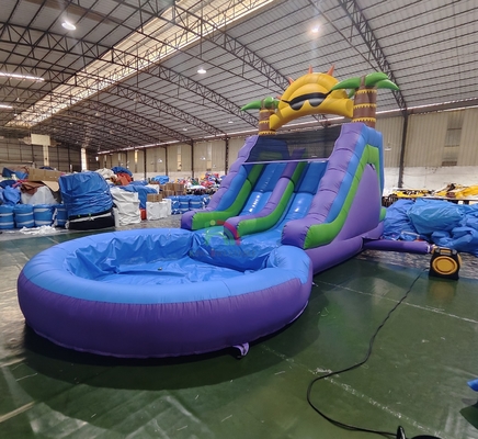 สลัดน้ําประเภทพาณิชย์ สี PVC แบบเต็ม สายสองสาย สลัดน้ําอัดอากาศที่มีสระว่ายน้ําน้ํากระจายอากาศ