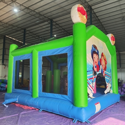 สนามการต่อสู้แบบอัดอัด ผู้ใหญ่ เด็ก สนามทรัมโพลีน สนามกัลยาดาเตอร์แบบอัดอัดเกมการต่อสู้