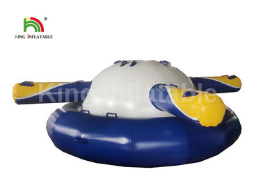 0.9 มิลลิเมตรพีวีซีผ้าใบกันน้ำทำให้พองยูเอฟโอปีนเขาเรือน้ำของเล่นความร้อนปิดผนึก SGS EN71
