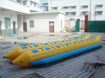 Sea / Lake Inflatable Banana Boat Single Line สำหรับความบันเทิงกลางแจ้ง