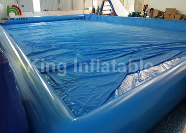 สระว่ายน้ำทำให้พองยักษ์ขนาด 20 x 15 เมตรทนทานและอัดลม