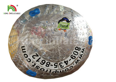 1.0 มม. PVC / TPU พองน้ำกลิ้งล้อของเล่นสำหรับผู้ใหญ่บันเทิง