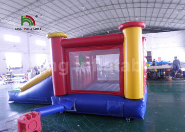หน้าแรกเด็กกระโดดปราสาท Bouncy พร้อมสไลด์ / Bouncer อากาศทำให้พอง