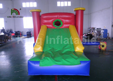 หน้าแรกเด็กกระโดดปราสาท Bouncy พร้อมสไลด์ / Bouncer อากาศทำให้พอง