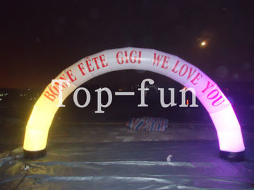 ซุ้มประตูพองด้วยไฟ Led / คุณภาพดีซุ้มประตูพองขาย / Arches สำหรับการโฆษณา