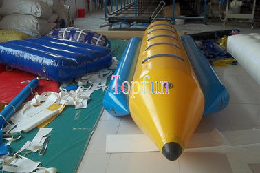 5 คนเรือกล้วย Inflatables / ขายร้อนพองเรือกล้วย / น้ำทำให้พองเรือกล้วย