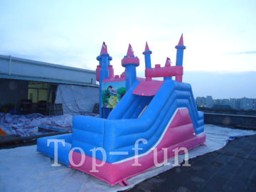 เด็กในร่มหรือกลางแจ้งเจ้าหญิง Inflatables เชิงพาณิชย์ Bouncy ปราสาทบ้านให้เช่า