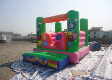 Mini Bouncy House สำหรับชุด / คุณภาพดี Bouncer สีสันน่ารักจากประเทศจีน