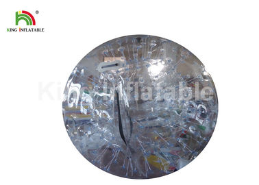 1.0mm พีวีซีใส 3m พาณิชย์พองลูก zorb สำหรับเกมกลางแจ้ง