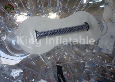 1.0mm พีวีซีใส 3m พาณิชย์พองลูก zorb สำหรับเกมกลางแจ้ง