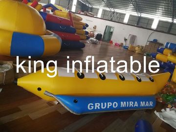ทะเลพองบินตกปลาโป๊ะเรือสำหรับเด็กและผู้ใหญ่ 0.9 มิลลิเมตรผ้าใบกันน้ำพีวีซี / เรือกล้วยราคา