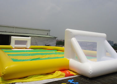 สนามกีฬาพองลมสำหรับครอบครัวพร้อมอุปกรณ์ 0.45 มม. - 0.55 มม. PVC