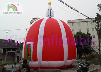 ไฟกระโจมภายนอกโดมสีแดงระเบิดเหตุการณ์อากาศอัดผ้าเพลโต - ทน
