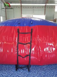ความร้อนปิดผนึกสีสันเป่าน้ำหมอน / หอของเล่นน้ำพีวีซี Blob สำหรับสวนน้ำ
