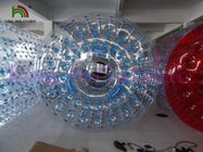 ของเล่นน้ำทำให้พองที่น่าตื่นเต้นเดินบนลูกบอลลูกกลิ้งของพีวีซีโปร่งใส 1.0 มม