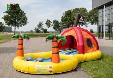 Tropic PVC Water Park สำหรับเด็ก, มินิ Pirate Bouncer พร้อมสระว่ายน้ำ