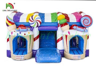 Kids Inflatable Jumping Castle Amazing Candy / Ice Cream World ออกแบบ