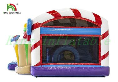 Kids Inflatable Jumping Castle Amazing Candy / Ice Cream World ออกแบบ