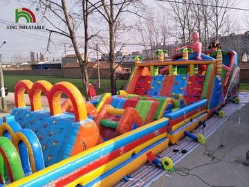 ปรับแต่ง Spiderman Multiplay Inflatable Obstacle Course รับประกัน 2 ปี