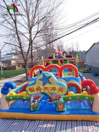ปรับแต่ง Spiderman Multiplay Inflatable Obstacle Course รับประกัน 2 ปี