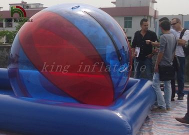 สีสันลูก PVC / TPU พองหนูแฮมสเตอร์ของมนุษย์สำหรับ Aqua Park Ball เกม