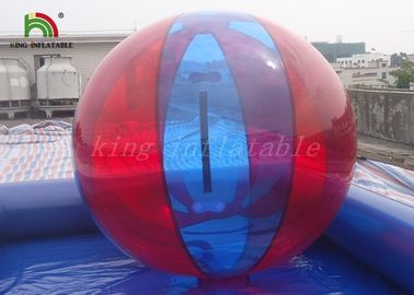 สีสันลูก PVC / TPU พองหนูแฮมสเตอร์ของมนุษย์สำหรับ Aqua Park Ball เกม