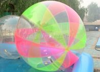 เส้นผ่าศูนย์กลาง 2 ม. 0.8 มม. พีวีซีพองสีสันเดินบนลูกบอลน้ำลูกบอลน้ำ