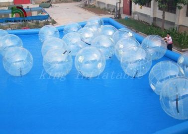 พีวีซีใสใส 2m Dia ลูกบอลน้ำ Aqua / ลูกบอลน้ำพร้อมซิป YKK