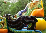 สวนป่าหลากสี Blow Up Park / Jungle Theme PVC Combo Amusement Park