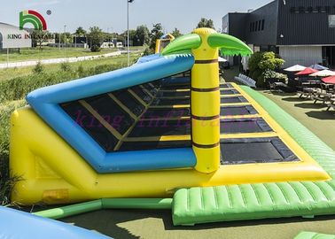 สนามเด็กเล่น Multiplay Combo สวนสนุกพองสีสดใสทนทาน