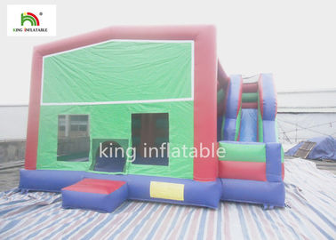 Backyard Kids Inflatable Jumping House ปราสาทตีกลับพร้อมสไลด์ให้เช่า EN14960