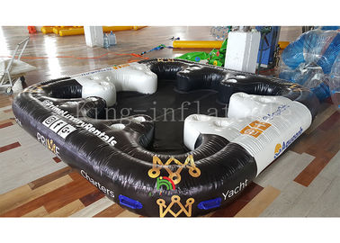 ถ้วยสนุกในเชิงพาณิชย์หลุมของเล่นน้ำทำให้พองลอยโซฟาสำหรับผู้ใหญ่