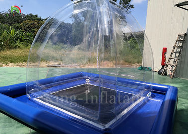 ใสสุญญากาศเต็นท์ฟองพองตั้งแคมป์ 2.4mL * 2.4mW * 2.5m H