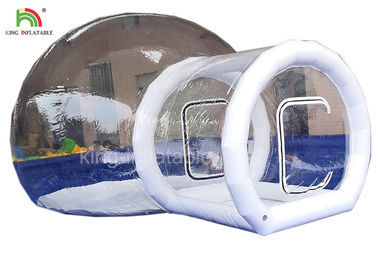 PVC Tarpaulin เต็นท์ฟองใสพองสำหรับโรงแรมเส้นผ่านศูนย์กลาง 4 ม