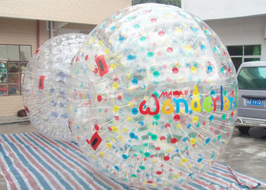 ที่มีสีสันพีวีซีพองลูก zorb / ลูกบอลกลิ้งพองสำหรับเด็กสนุก