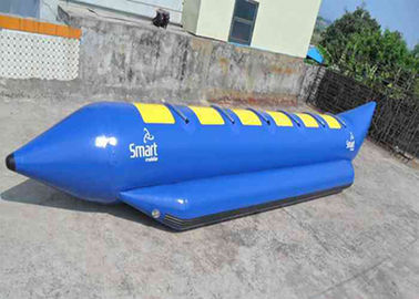 พีวีซีผ้าใบกันน้ำทำให้พองบินตกปลาเรือสำหรับ 6 ท่านเกมน้ำ 520x120 cm