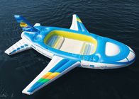 ผ้าใบกันน้ำพีวีซีสีน้ำเงิน 0.9 มม. เครื่องบินน้ำทำให้พองขนาดใหญ่เครื่องบินลอยน้ำ
