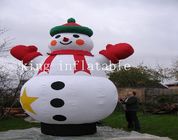 5mH ซึ่งทำให้พองได้s Christmas Snowman Cartoon สำหรับตกแต่งคริสต์มาสกลางแจ้ง