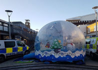 3m PVC Tarpaulin บอลลูนลูกโลกหิมะพองสำหรับถ่ายภาพ