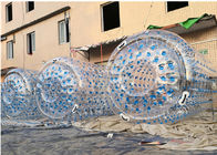 ลูกกลิ้งน้ำทำให้พอง 2.4 เมตรลูกบอลหนูแฮมสเตอร์ขนาดมนุษย์พร้อมตาข่ายนิรภัย