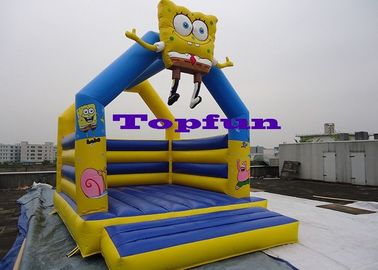 Trampoline พองกับ SpongeBob Squarepants สำหรับเด็กปาร์ตี้ / ปราสาทกระโดด