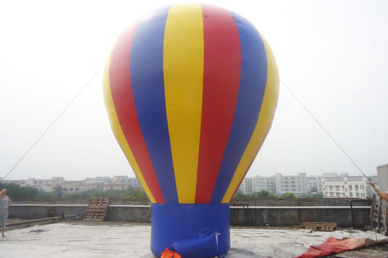 ป้ายโฆษณาบอลลูนพื้นพองขนาด 5 ม. แบบกำหนดเองสำหรับกิจกรรมกลางแจ้ง