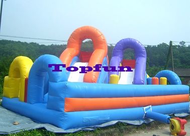 สไลด์ Combi Bouncy ปราสาทสำหรับสวนสนุกกับ CE, EN14960, ใบรับรอง SGS