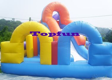 สไลด์ Combi Bouncy ปราสาทสำหรับสวนสนุกกับ CE, EN14960, ใบรับรอง SGS