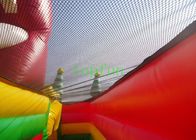 0.45 - 0.55 มม. PVC Inflatable Amusement Park Slide Unti - Ruptured