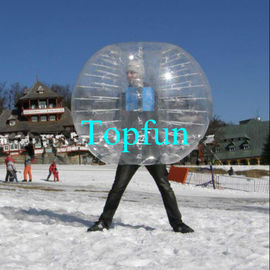 Zorbing ร่างกายพองลูกกันชน Diam1.5M ผู้ใหญ่ฟองลูก Zorb