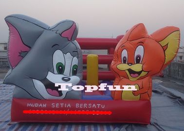 สวนสนุกขนาด 20 ฟุตปราสาทกระโดดพอง Tom and Jerry Double Room